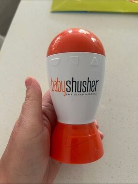 Baby Shusher Portable Sound Machine - Orange and White